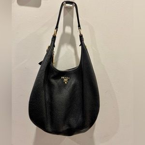 Authentic Prada Calfskin Shoulder Bag